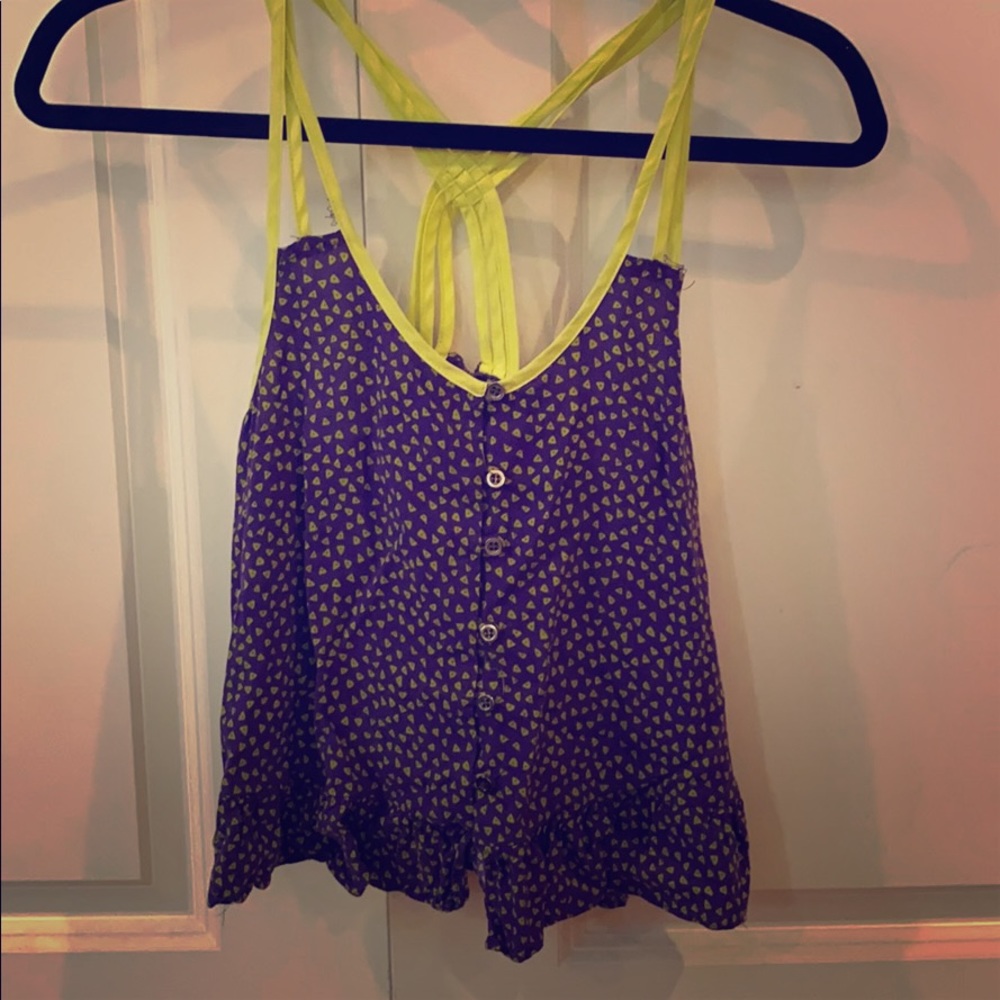 Multi strap racer back tank